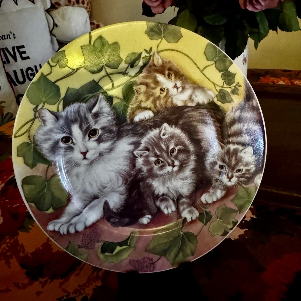 St. Martin ~ Email de Limoges ~ 7½" Decorative Collectors Plate French Vintage